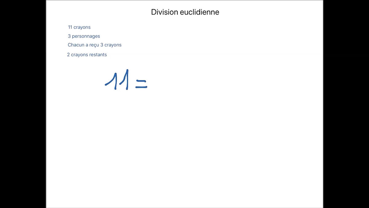 division euclidienne